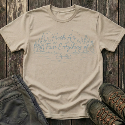Fresh Air Fixes Everything T-shirt