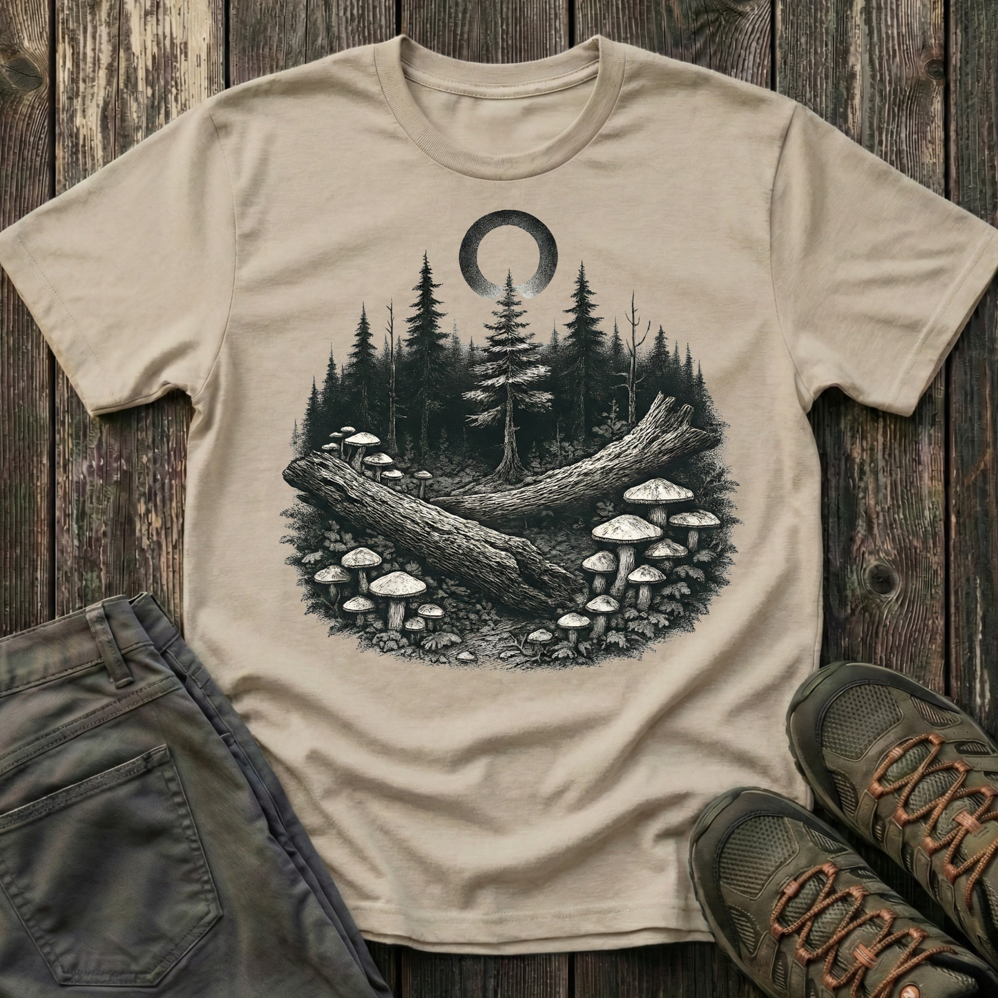 Enchanted Forest Mushroom Takeover T-shirt
