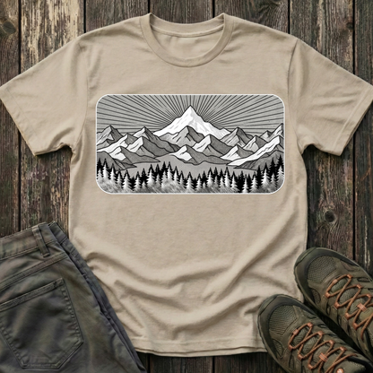 Sun Ray Peak Vintage T-shirt