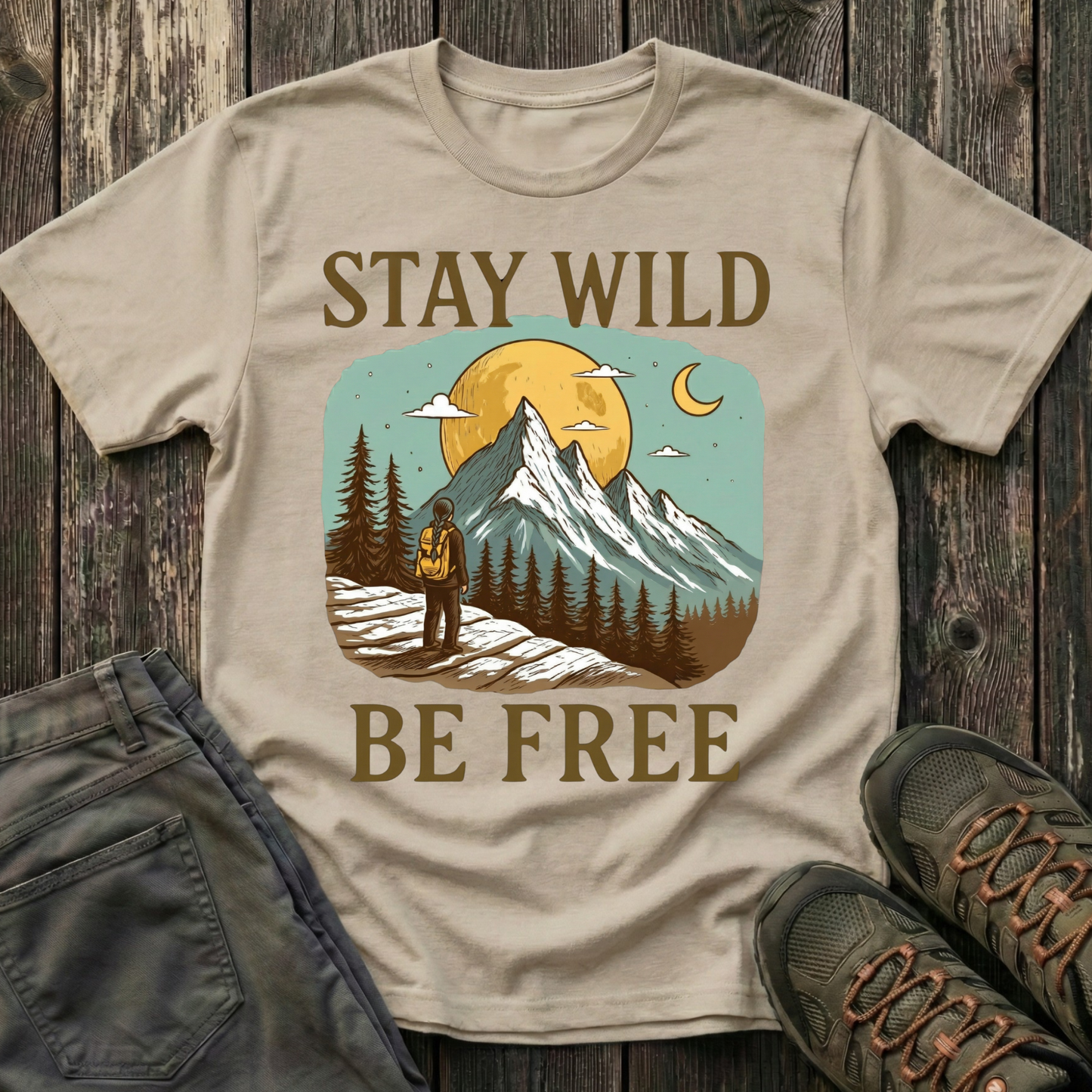 Stay Wild & Be Free Woman's T-shirt