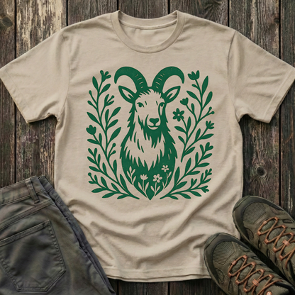 Mountain Goat Portrait T-shirt