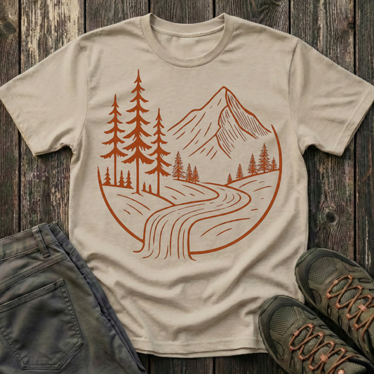 Golden River Valley T-shirt