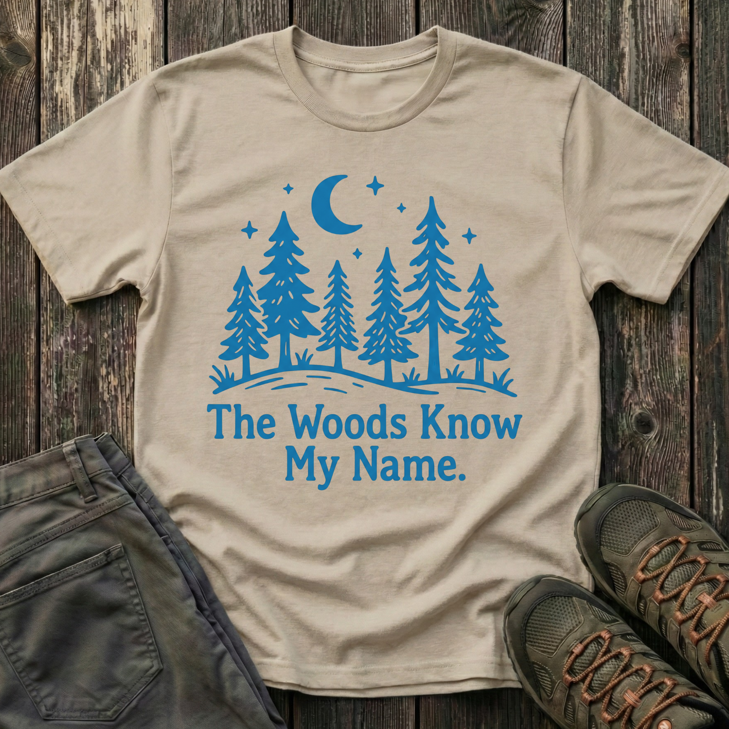 The Woods Know My Name T-shirt