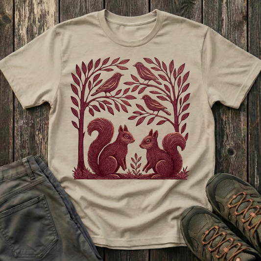 Squirrels and Friends T-shirt