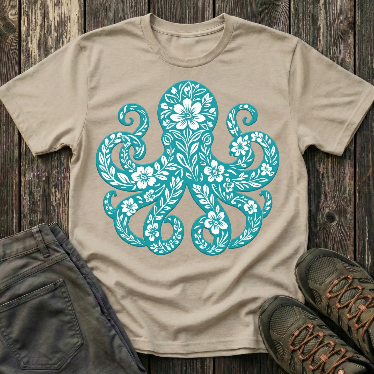 Blooming Octopus T-shirt