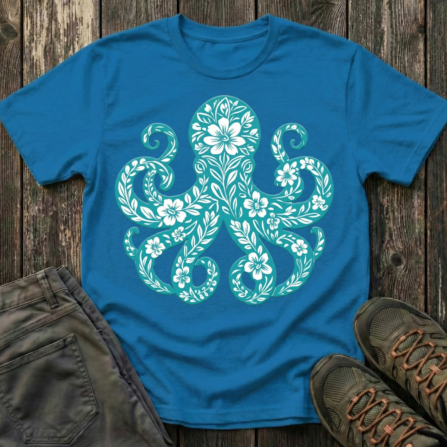 Blooming Octopus T-shirt