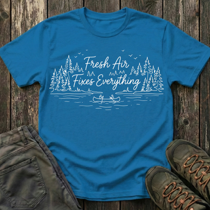Fresh Air Fixes Everything T-shirt