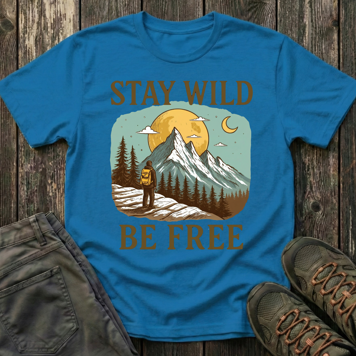 Stay Wild & Be Free Men's T-shirt