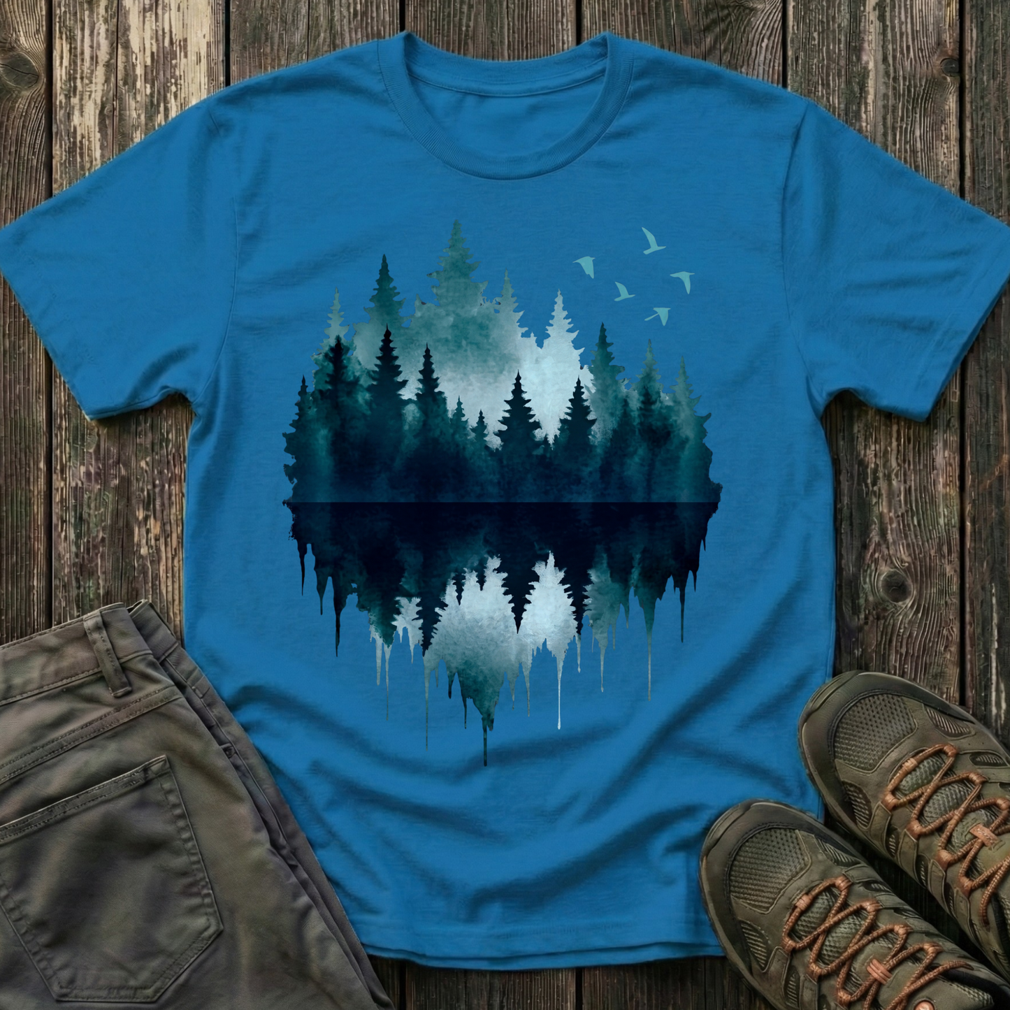 Ink Drip Forest T-shirt