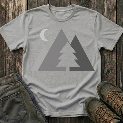 Greyscale Mountains T-shirt