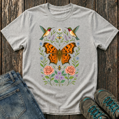Children's Butterfly And Friends T-shirt