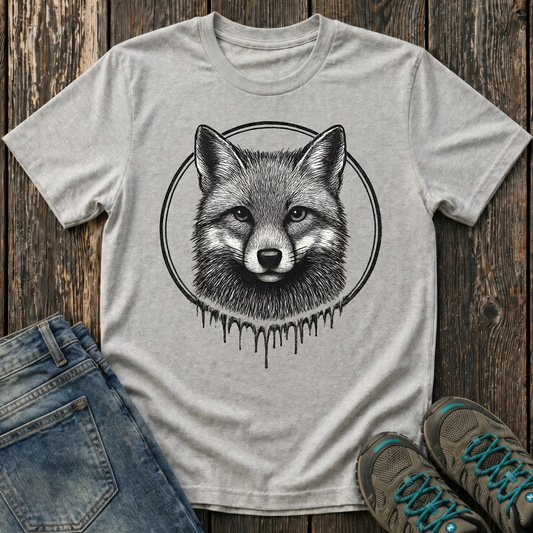 Children's Fox Portrait T-shirt