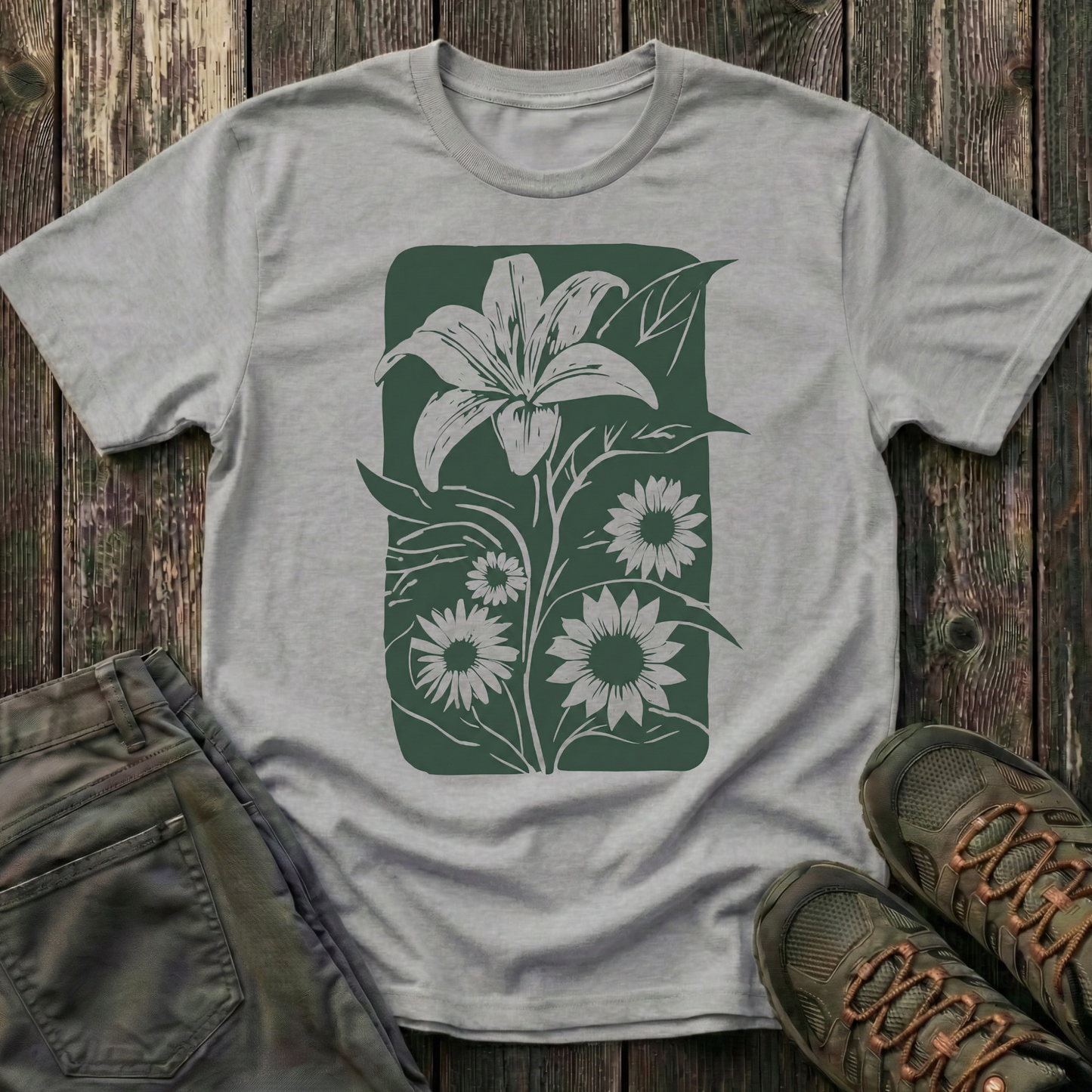 Lily and Friends Ink Print T-shirt
