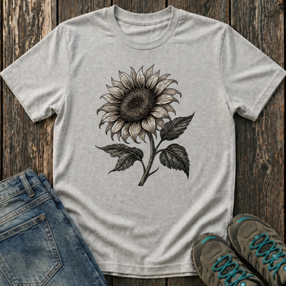 Children's Vintage Sunflower T-shirt