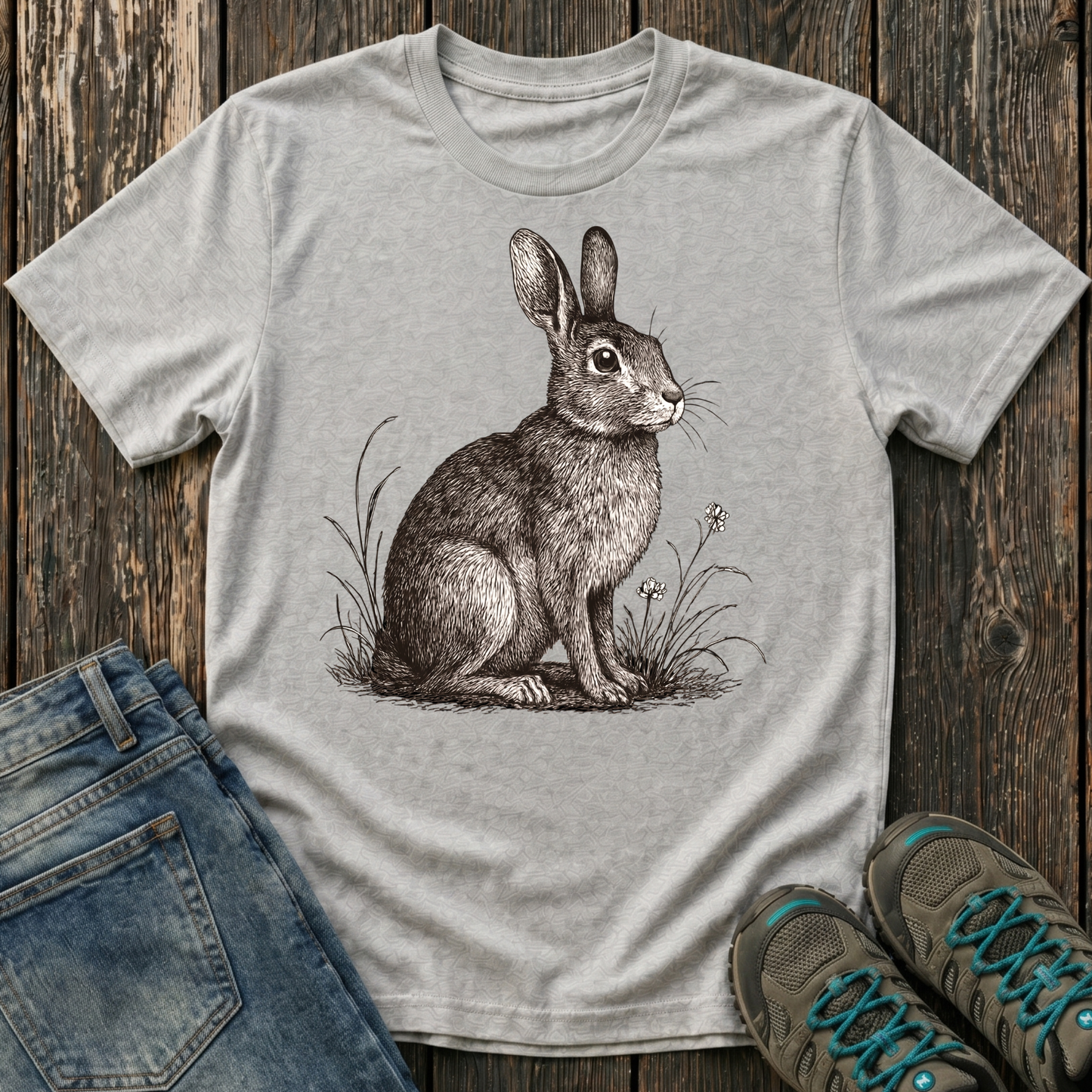 Children's Beautiful Bunny T-shirt