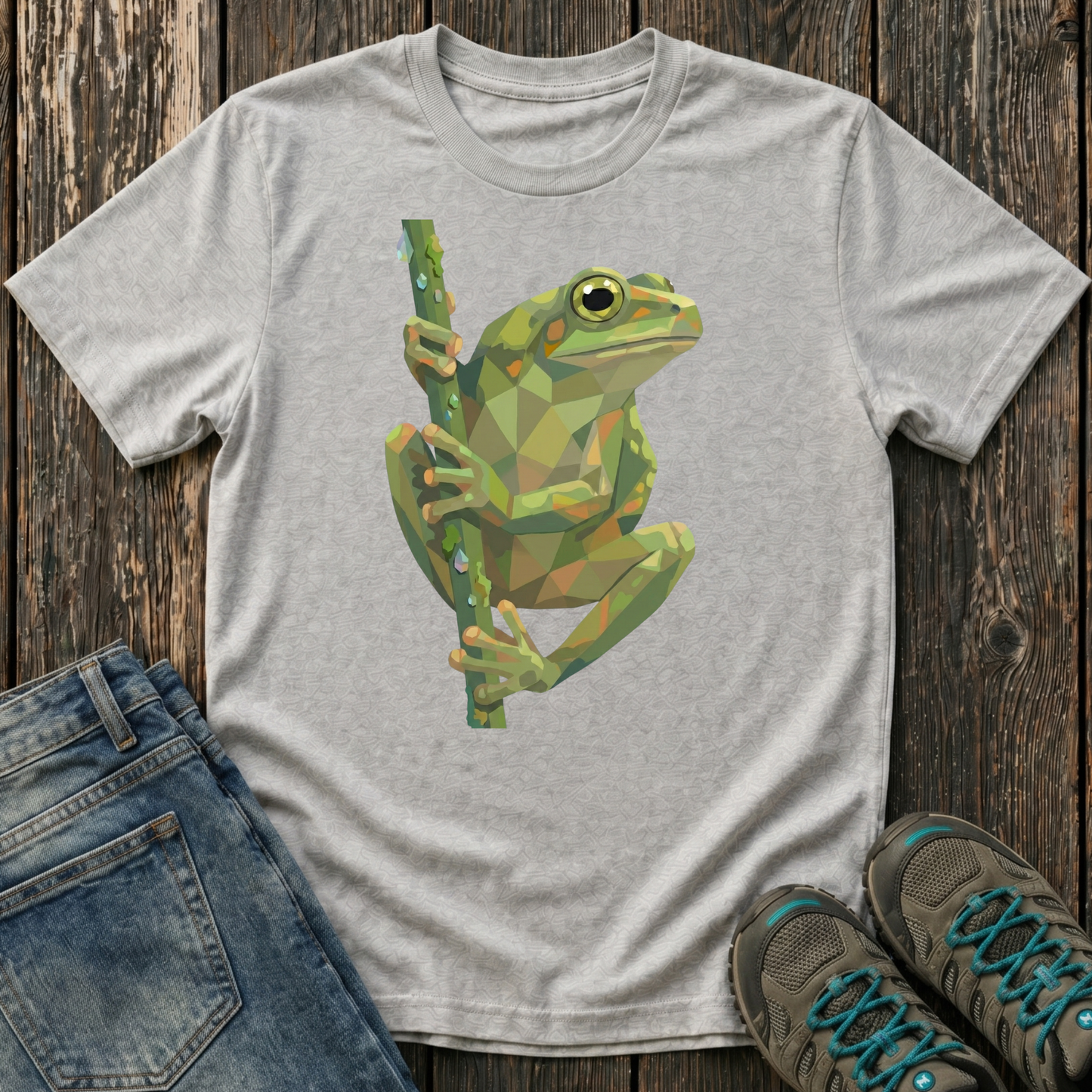 Children's Shapes of a Tree Frog T-shirt