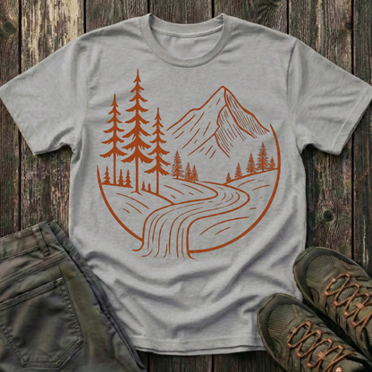 Golden River Valley T-shirt