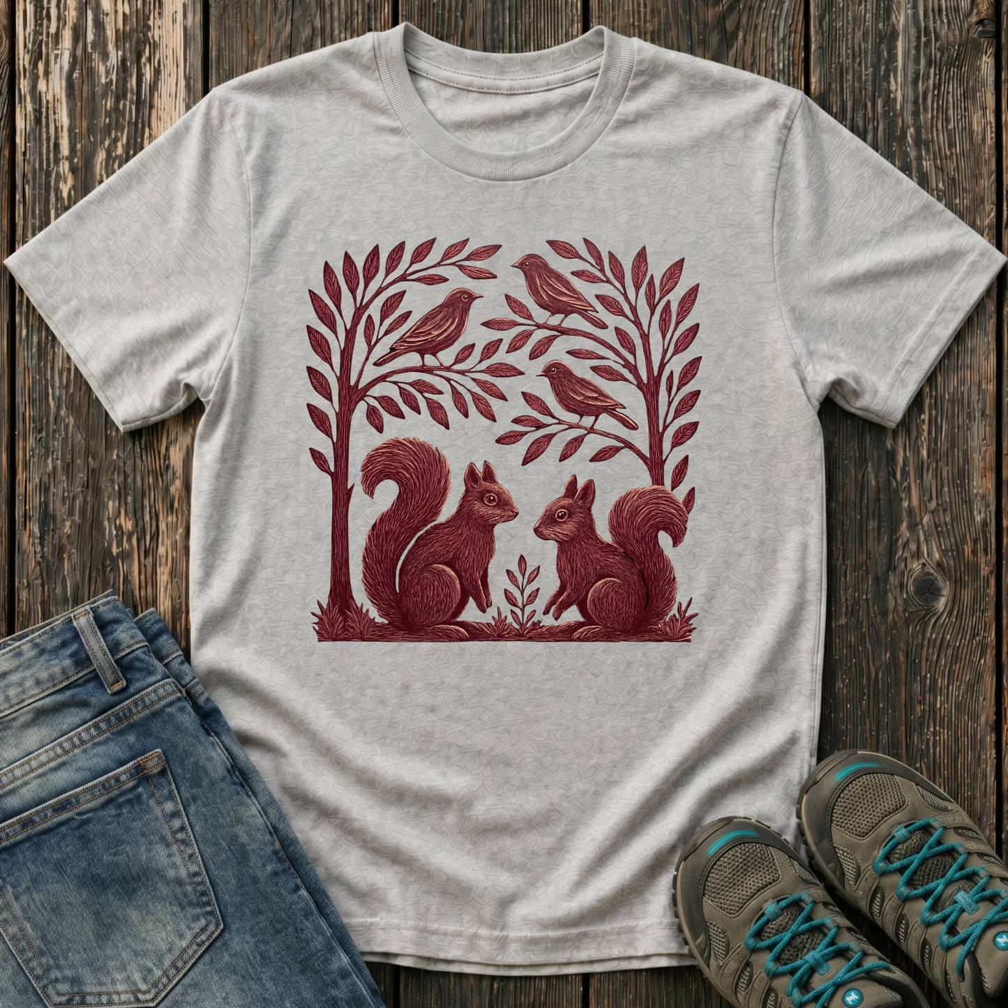 Children’s Squirrels and Friends T-shirt