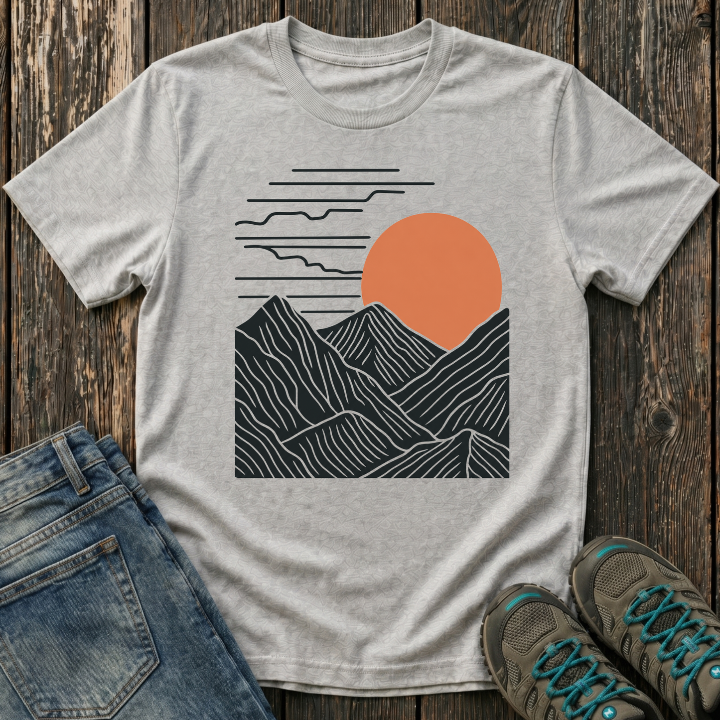 Children’s Mountains at Sunset T-shirt