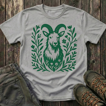 Mountain Goat Portrait T-shirt