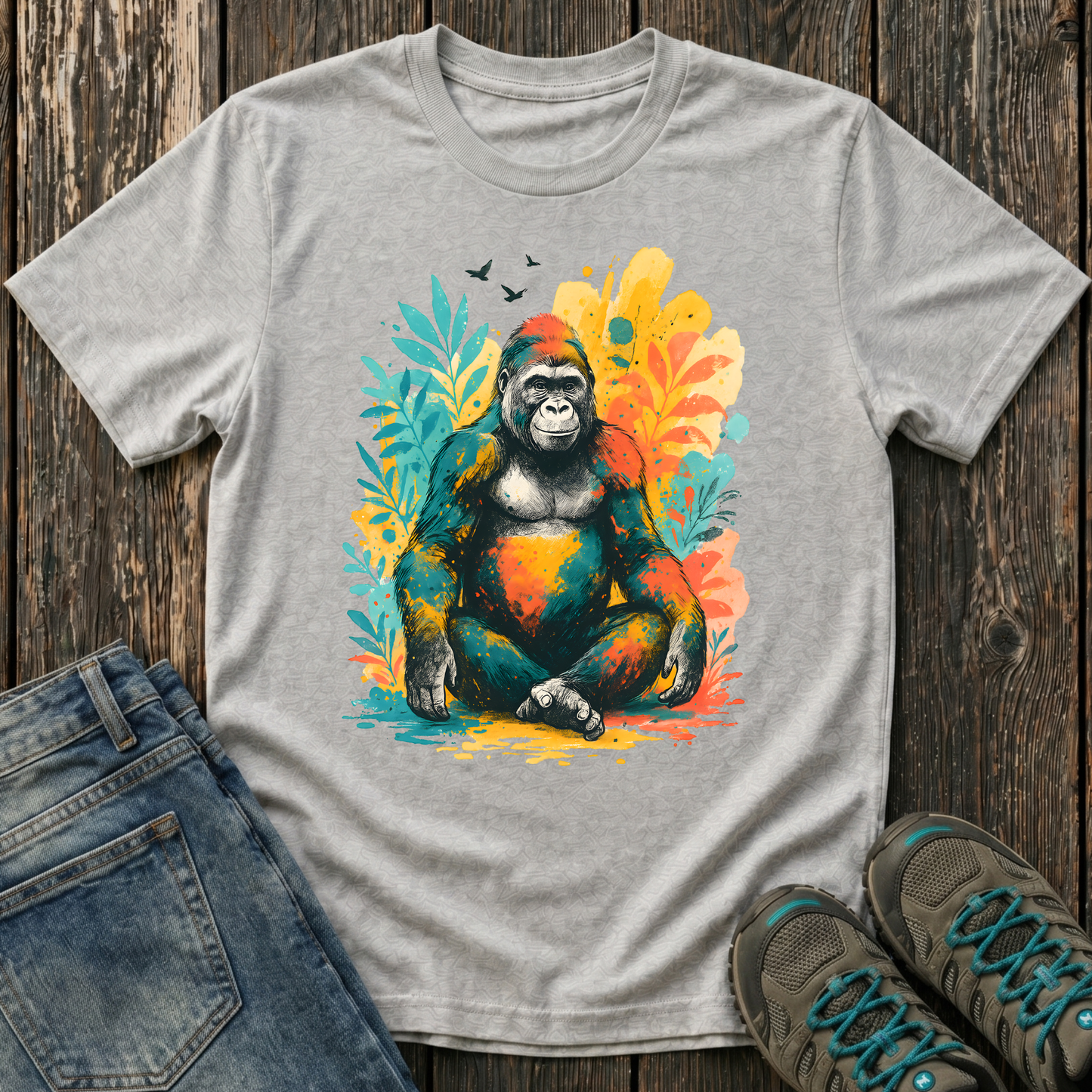 Children's Glowing Gorilla T-shirt