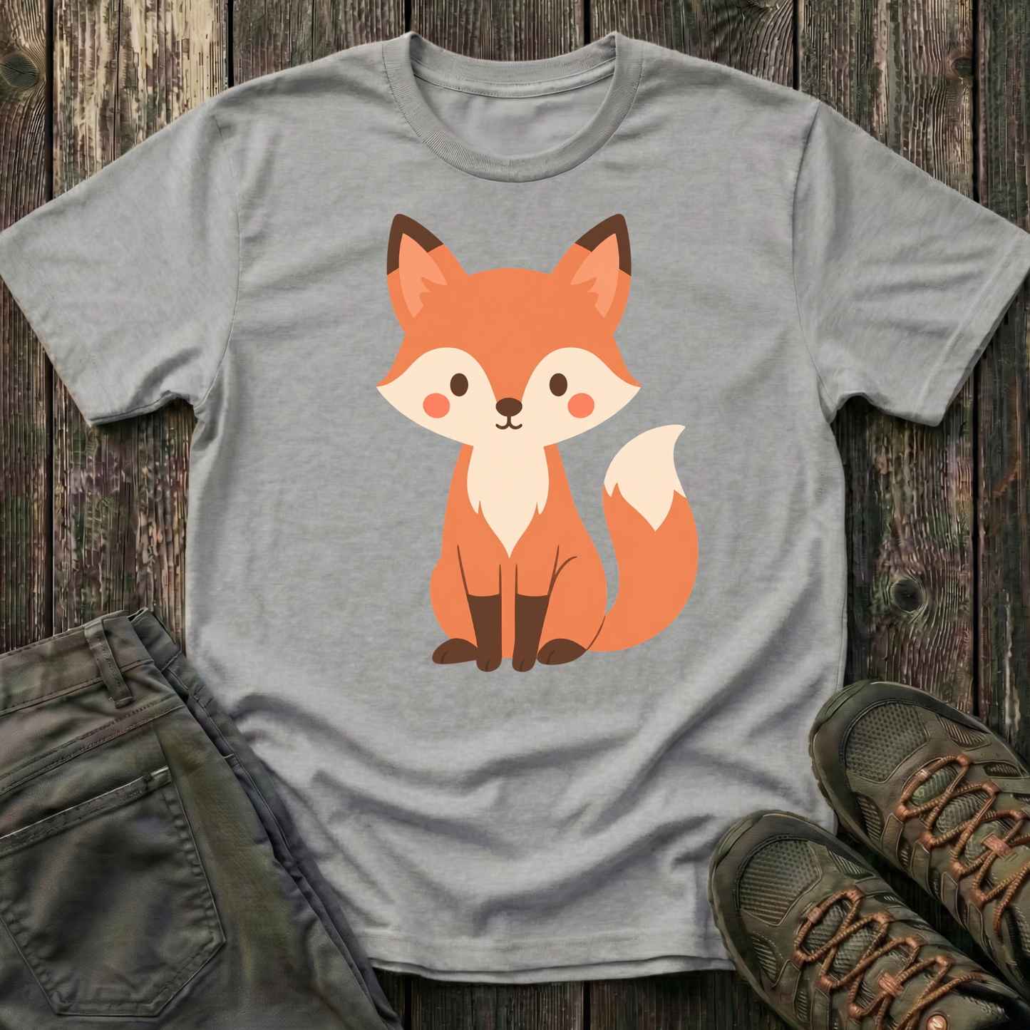 Happy Little Fox T-shirt