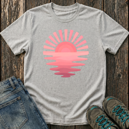 Children’s Melting Pink Sunset T-shirt