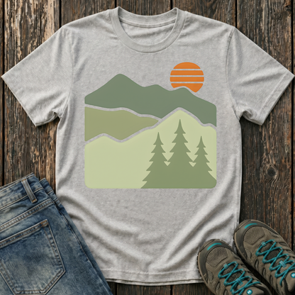 Children’s Retro Sun Rising T-shirt