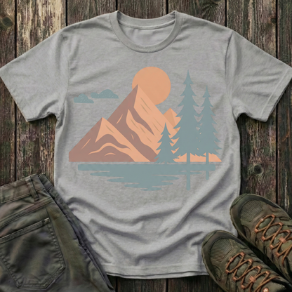 Mountain Landscape Serenity T-shirt