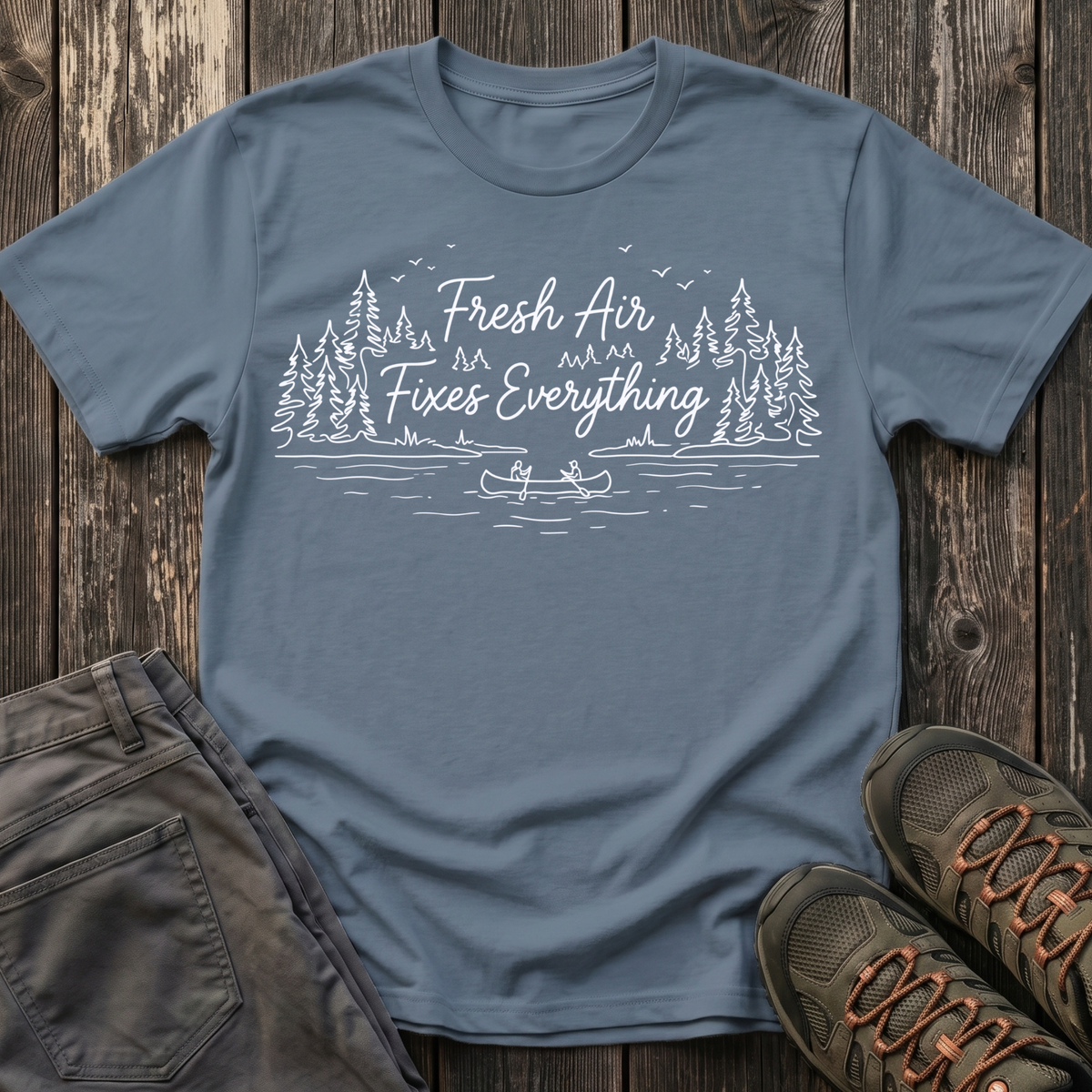 Fresh Air Fixes Everything T-shirt
