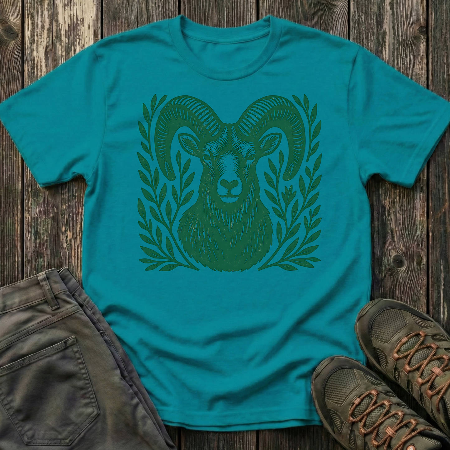 Bighorn Sheep Portrait T-shirt