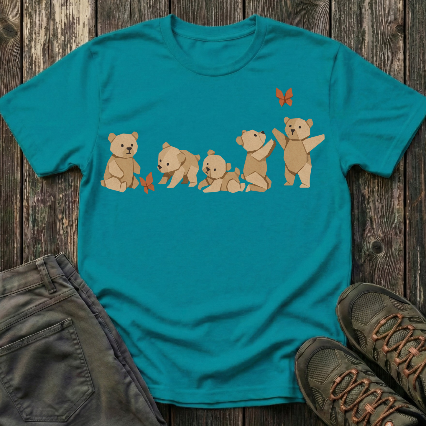 Origami Bears T-shirt