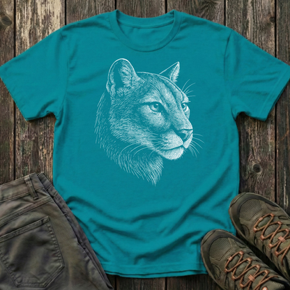 Mountain Lion Portrait T-shirt