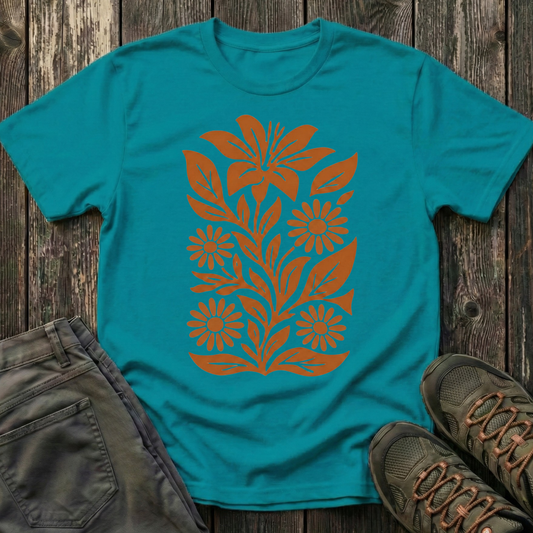Daylily and Friends Ink Print T-shirt