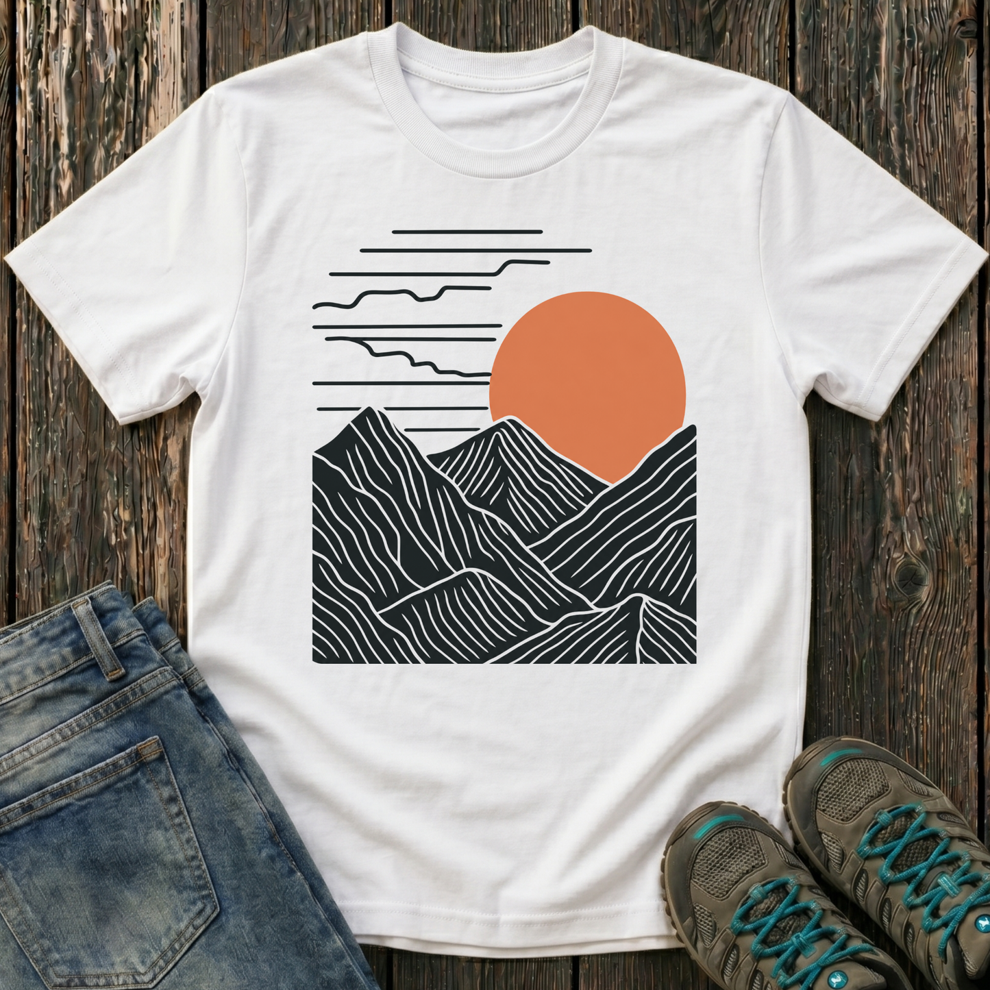 Children’s Mountains at Sunset T-shirt