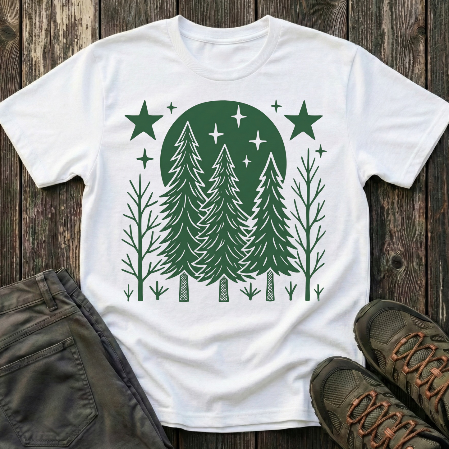 Mystic Forest Night T-shirt