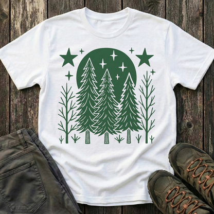 Mystic Forest Night T-shirt