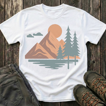 Mountain Landscape Serenity T-shirt