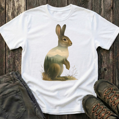 Rabbit Inner Landscape  T-shirt