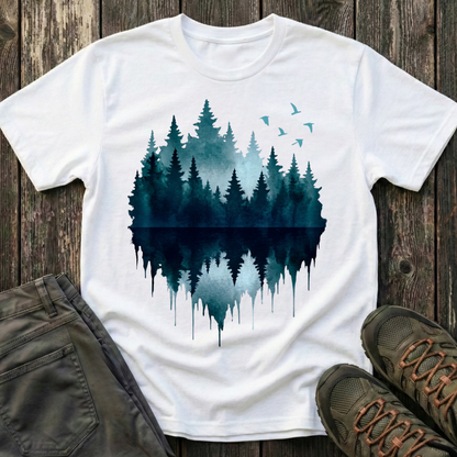 Ink Drip Forest T-shirt