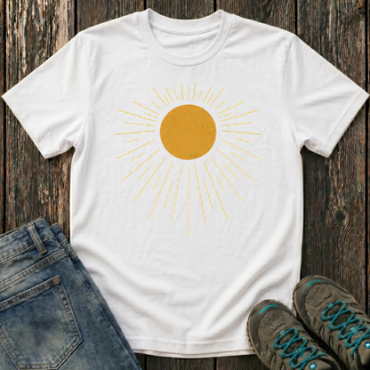 Children's Vintage Sunburst T-shirt