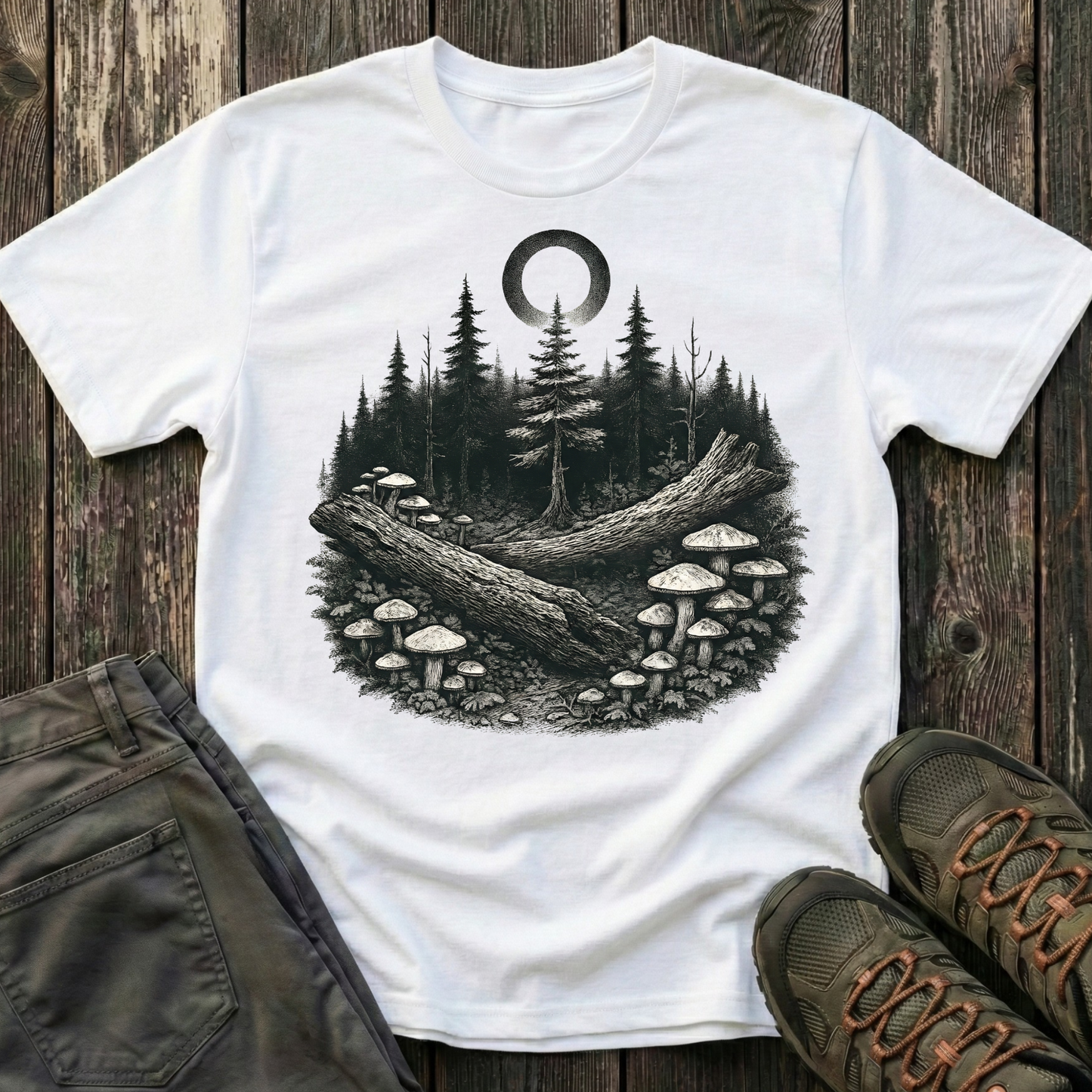Enchanted Forest Mushroom Takeover T-shirt