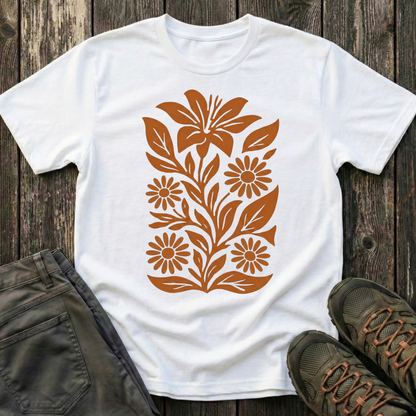 Daylily and Friends Ink Print T-shirt