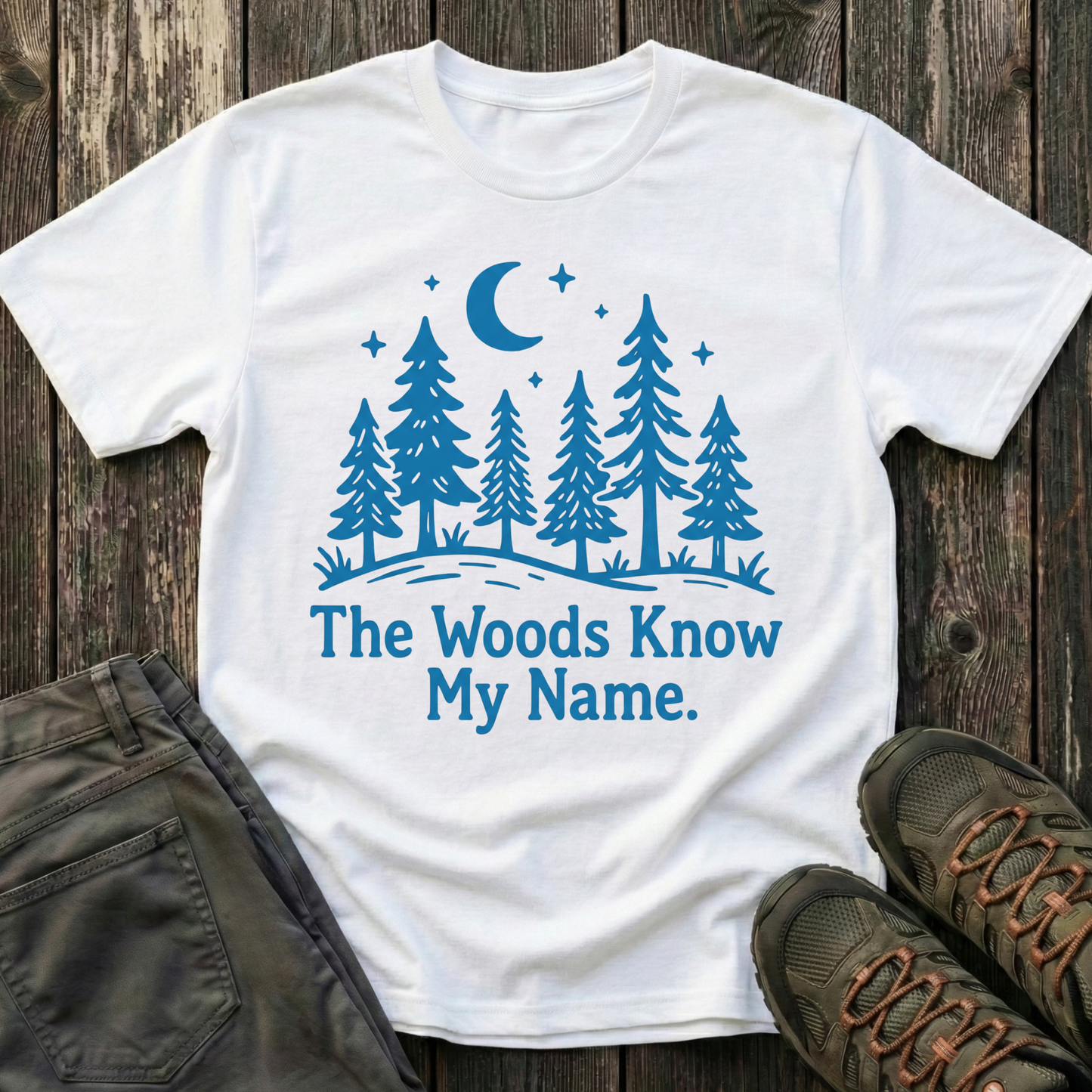 The Woods Know My Name T-shirt