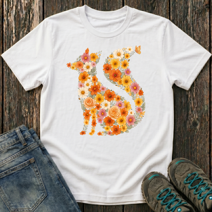 Children's Blooming Fox T-shirt