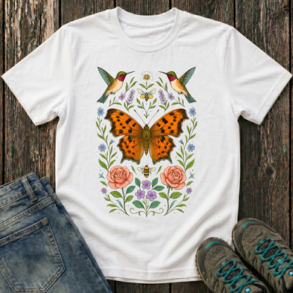 Children's Butterfly And Friends T-shirt