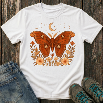 Children's Atlas Moth Moon Bathing T-shirt