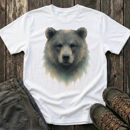 Watercolor Bear Portrait T-shirt