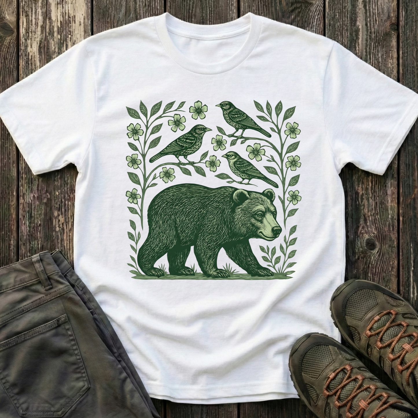 Forest Bear and Friends T-shirt