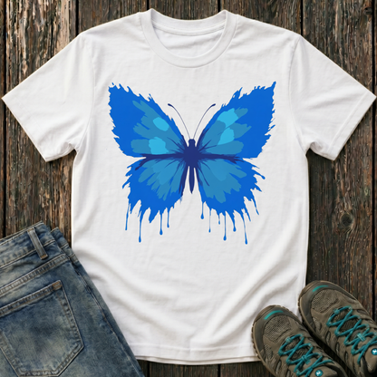 Children's Brushstroke Butterfly T-shirt